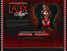 Tablet Screenshot of latexangel.com